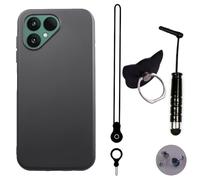 TienJueShi Lupo Stand Portafoglio TPU Silicone in Pelle Cellulare Caso Copertina Custodia Protettiva Cover Skin per Fairphone 6 Gen.6 6.31 inch