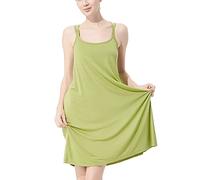 TienNew Camicie da Notte Donna Estivo, Sexy Donna Vestito Camcia da Notte Lunga Senza Maniche Modal per Casa Hotel Mare Spiaggia Taglie Forti 2XL-7XL