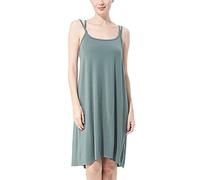 TienNew Camicie da Notte Donna Estivo, Sexy Donna Vestito Camcia da Notte Lunga Senza Maniche Modal per Casa Hotel Mare Spiaggia Taglie Forti 2XL-7XL