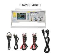 TIEOAXFT FY6900 Generatore di segnali di Funzione 20MH/z-100MH/z Misuratore di Forme d'onda arbitrarie Schermo TFT Sorgente di conteggio di frequenza Digitale a Doppio Canale(FY6900-40MHz)