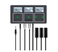 TIEOAXFT per Acqua Potabile, acquari e Altro Ancora Analizzatore d'Acqua Digitale W218 8 in 1 PH EC TDS Sale ORP CF SG Temperatura App Remoto Online WiFi Monitor della qualità dell'Acqua