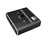 TIEOAXFT Splitter compatibile con Switch 8k@60hz, Switcher 2in1 Out o 1in2 out telecomando. Supporta l'hub HDCP2.2 for PS5/4 TV PC