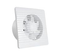 TIEOAXFT Ventilatore da condotto 4" 6" 8" a risparmio energetico montato a parete con design antizanzare for cucina e bagno(4 Inch)