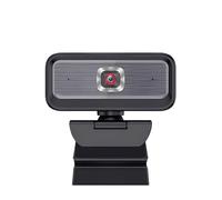 TIEOAXFT Webcam 4K Full HD con microfono, webcam USB for PC portatile messa a fuoco automatica 2k, telecamera di registrazione video copertura for la privacy(2K)