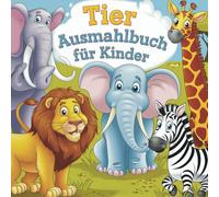Tier Ausmahlbuch für Kinder: 50 Tiermandalas