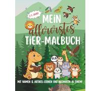 Tier-Malbuch für Kinder: Ab 2 Jahren
