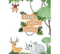 Tiere ABC: Malbuch
