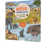Tiere aus aller Welt: Mit Tierspuren | Mit Suchaufgaben & kurzer Geschichte für Kinder ab 2 Jahren