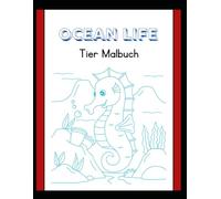 Tiere aus dem Ozean Malbuch
