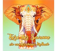 Tiere der Savanne: ein wunderschönes Malbuch