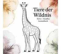 Tiere der Wildnis Teil 4 Zebras: Ausmalbuch