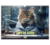 Tiere im Alltag (Wandkalender 2026 DIN A3 quer), CALVENDO Monatskalender: Tiere im Alltag