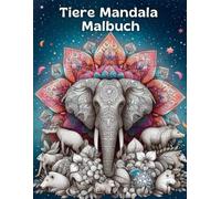 Tiere Mandala Malbuch
