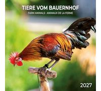 Tiere vom Bauernhof / Farm Animals 2027: Kalender 2027