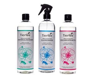 Tierfee Set di pulizia base: detergente universale, detergente per vet