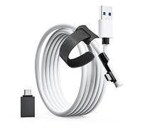Tiergrade Link Cable 3M compatibile con Meta Quest3/2/Pro, PICO4/Pro, trasferimento dati PC ad alta velocità con 5 Gbps, cavo da USB3.2 gen1 a USB C Accessori per cuffie VR e PC da gioco
