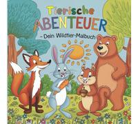 Tierische Abenteuer - Dein kreatives Wildtier-Malbuch, ideal für Kinder ab 8 Jahren und Junggebliebene