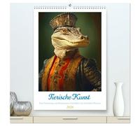 Tierische Kunst - Eine Sammlung von Renaissance-Gemälden mit tierischen Motiven (hochwertiger Premium Wandkalender 2026 DIN A2 hoch), Kunstdruck in ... mit Tieren. Lassen Sie sich inspirieren!