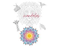 Tierische Mandalas - Malbuch für Erwachsene: einzigartige Tiermotive zum Ausmalen - Stress abbauen - Entspannung & Achtsamkeit genießen