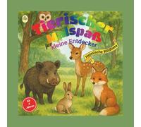 Tierischer Malspaß für klein Entdecker ab 4 Jahren - Heimische Wildtiere: Ein kreatives Malbuch mit 50 ansprechenden Motiven zum Ausmalen und spielerischen Lernen
