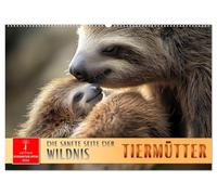 Tiermütter - die sanfte Seite der Wildnis (Wandkalender 2026 DIN A2 quer), CALVENDO Monatskalender: Momente voller Liebe, Fürsorge und Zärtlichkeit.