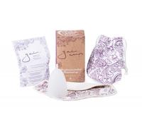 Tierra Verde Coppetta mestruale - piccola - confezione comprensiva di fodera antiscivolo e detergente