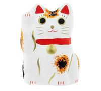 Tierra Zen Maneki Neko Calico KPM01 - Portafortuna a tre colori, 5 cm