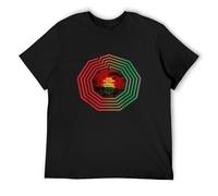 TIESHEN King Funny Gizzard The Lizard Gift Wizard T-Shirt Leisure Crew Neck Unisex Short Sleeve T-Shirt M