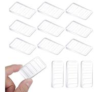 TIESOME 12 pezzi di cuneo in poliuretano, per mobili, Turchia, antiscivolo, regolabile in altezza, in plastica, per livellare, tavoli irregolari, gambe della cassettiera, mobili