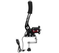 TIEXITOR USB Handbrake for Dirt Rally racing games G25/27/29, 14 Bits Simulate Linear Drift USB Handbrake with clamp for PC