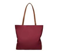 TIEZHICHESHI Borsa a tracolla semplice per il tempo libero delle signore coreane della borsa del panno di Oxford, Rosso vinaccia