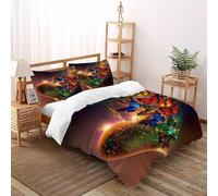 TIFFAN Farfalla dell'Amore 3 Pezzi Duvet Cover Stampa Animale Animale di cArteone animatoe 3D Microfiber with Pillow Case(s) Per Ragazzi E Ragazze Super King Size King（220x240cm）