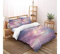 TIFFAN Whirlpool cosmico_1 3 Pezzi Copripiumino Con Stampa CArteone animato Fantasia Arte 3D Microfiber with Pillow Case(s) Per Ragazzi E Ragazze Super King Size King(220x240cm)