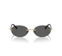 Tiffany & Co. Tf 3104d Occhiali Da Sole Unisex Oro Ovali Grigio 56mm