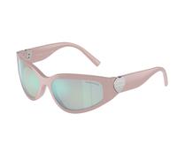 Tiffany Donna Tiffany TF4217 8393MU Occhiali da sole Acetato Rosa Marrone Geometrica Normale Specchiato