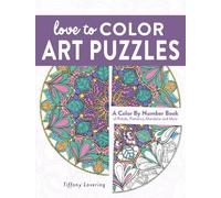 Tiffany Lovering Love to Color Art Puzzles (Tascabile)