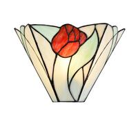 Tiffany-style - Lampada da parete Tulip - Art Deco Trade