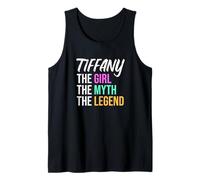Tiffany The Girl The Myth The Legend Nome Divertente Canotta