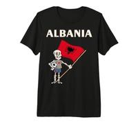 Tifosi albanesi/Scheletro albanese Maglietta Premium