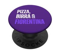 Tifoso Fiorentina Pizza Birra Uomo Semplice Firenze PopSockets PopGrip Intercambiabile