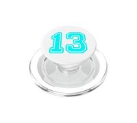 Tifoso numero 13 della squadra sportiva ciano PopSockets PopGrip per MagSafe