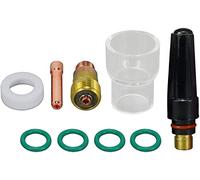 TIG 17GL332 Collet 10N24S & #12 Pyrex Cup Kit per DB SR WP 17 18 26 TIG torcia saldatura 9 pezzi