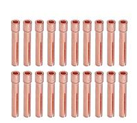 TIG Collet 1.6mm for QQ150 Welding Torch | Copper Connector/Fluid Guide/Argon Arc Welding | 20Pcs WP - 9F Torch Tip Accessories Kit