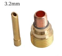 TIG Gas Lens Short Chuck Body Kit WP92025 10 Pezzi Collezione di Accessori Saldatura (3.2MM)