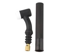 TIG Saldatura Torcia Corpo Testa WP-17F SR-17F Gomma Tig Saldatura compatibile con Weldcraft Comoda maniglia in polimero resistente