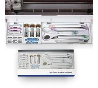 Tiga Inserto organizer per utensili per Cricut Maker/Maker 3, vassoio per lame da taglio, inserto cassetto per lame (TP1190)