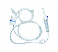 Tiga Med - Controller per infusione e contagocce, 10 pezzi, tubo da 180 cm