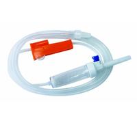 TIGA-MED Dispositivo di infusione per infusione a pressione e infusione a gravità, 10/25/50/100 pezzi, lunghezza tubo 190 cm, TIGA-Plus P190, confezionato singolarmente sterile (100)