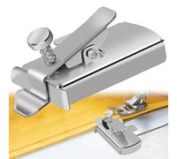 TIGARI Guida magnetica per macchina da cucire, guida magnetica per cucire con clip, righello multifunzione, guida per orlo, guida per cuciture, guida per orlo per macchina da cucire a piedi, accessori