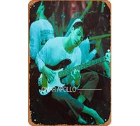 tigba - Targa artistica con stampa artistica in stile retrò con scritta "The Omar Apollo Want Tour", 30,5 x 20,3 cm, decorazione da parete per casa, bar, uomo